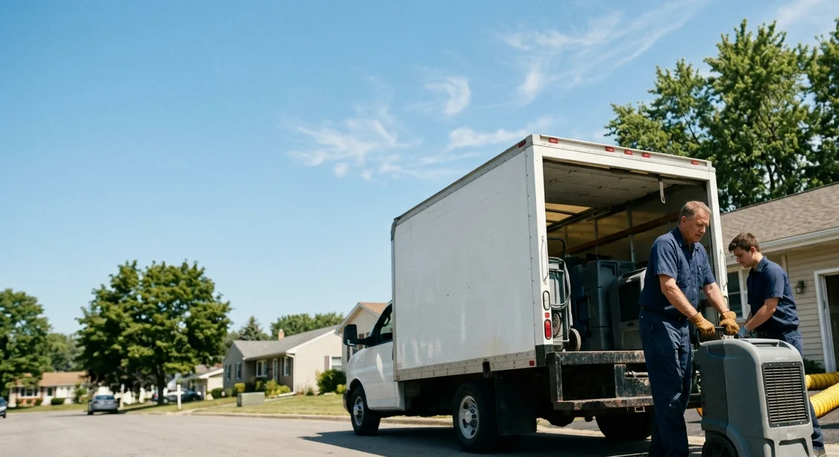 Water Damage Cleanup in Dolton, IL near me